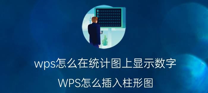 wps怎么在统计图上显示数字 WPS怎么插入柱形图？柱形图怎么显示数据？